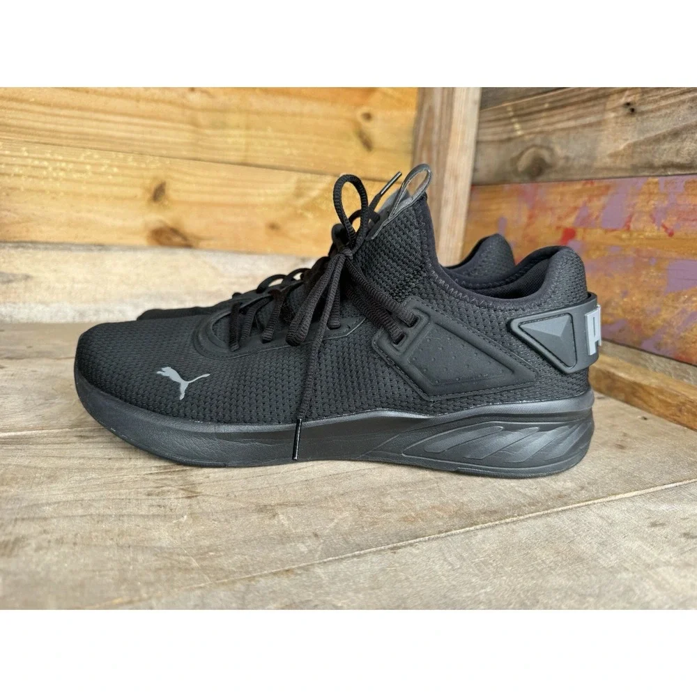 Puma Amare Men's Memory Foam Running Shoes Sneakers Black 376209-01 Size‎ 10.5